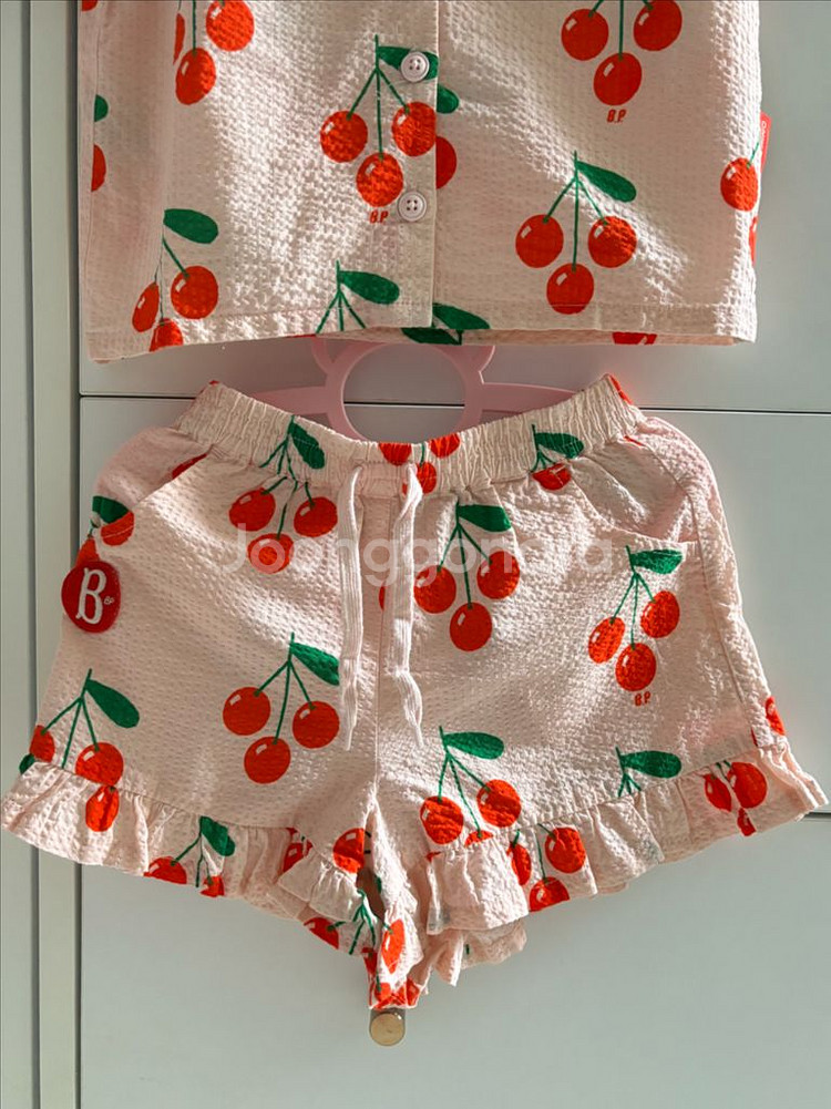 베베드피노 올오버체리 상하의 세트 100 사이즈--3