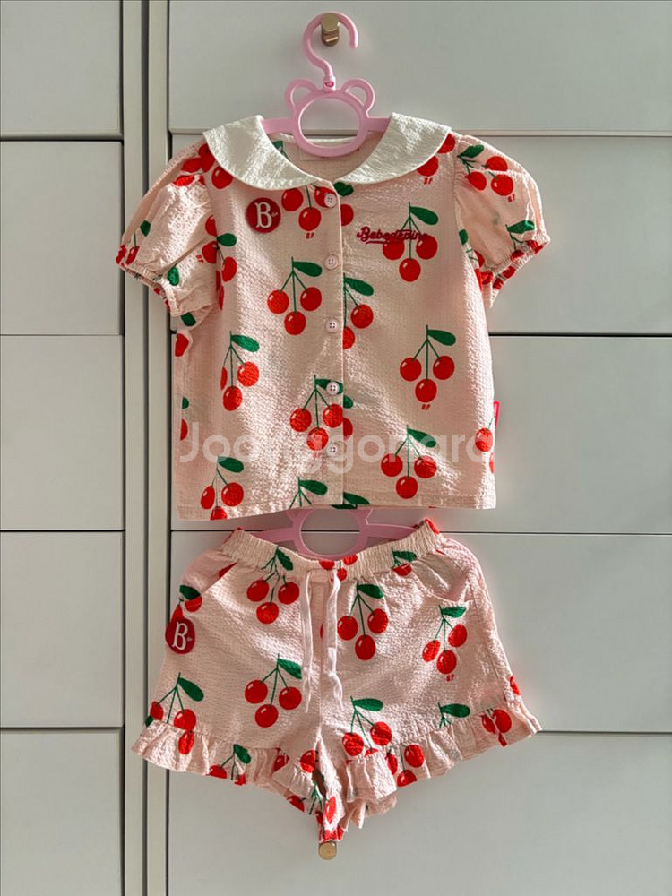 베베드피노 올오버체리 상하의 세트 100 사이즈--10