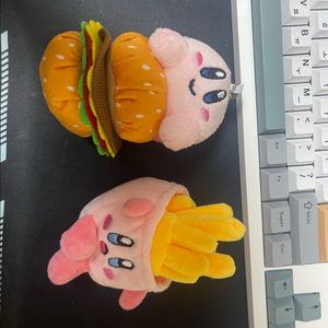 커비 인형 키링