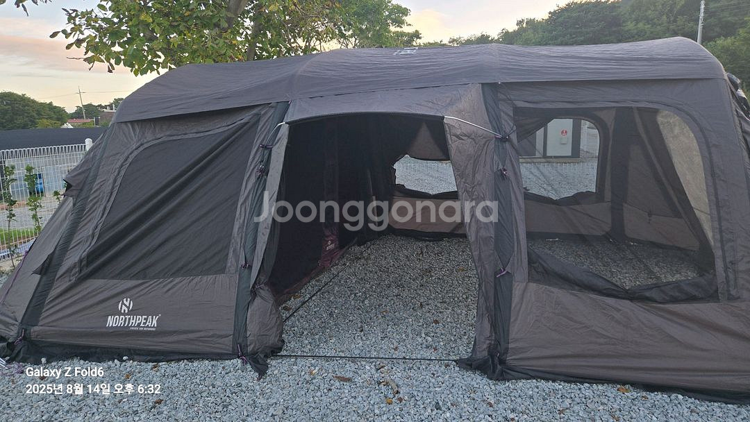 노스피크 에어텐트 A7EX 레이븐 그레이--0