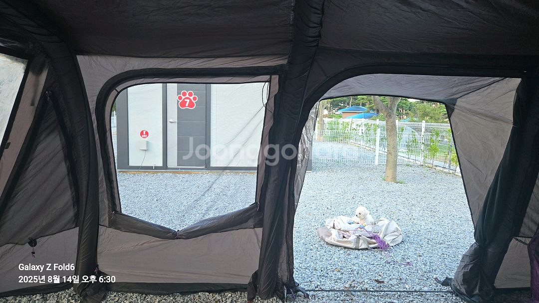 노스피크 에어텐트 A7EX 레이븐 그레이--3