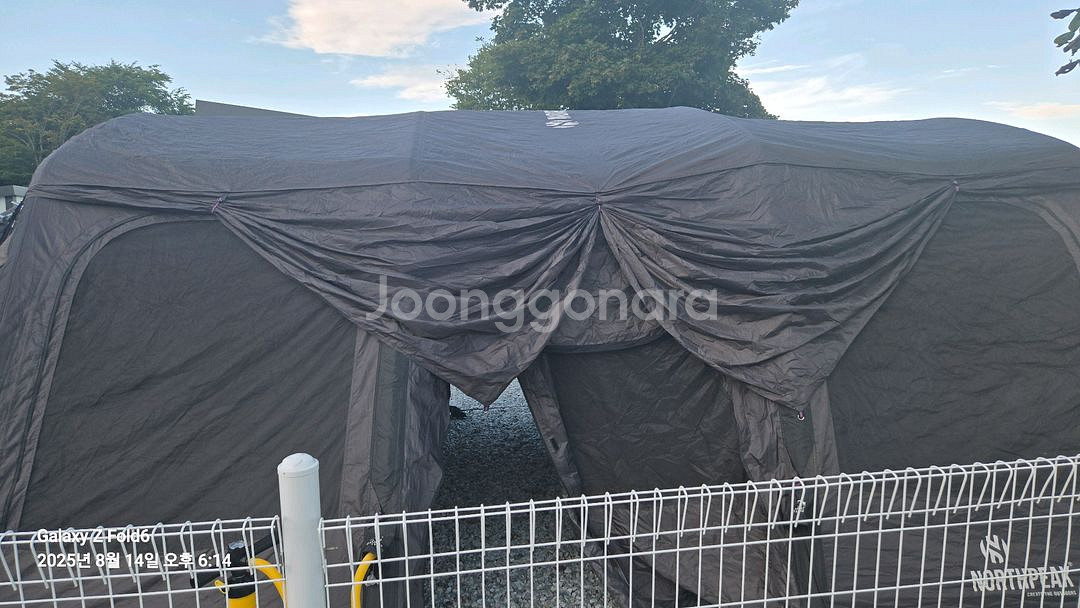 노스피크 에어텐트 A7EX 레이븐 그레이--7