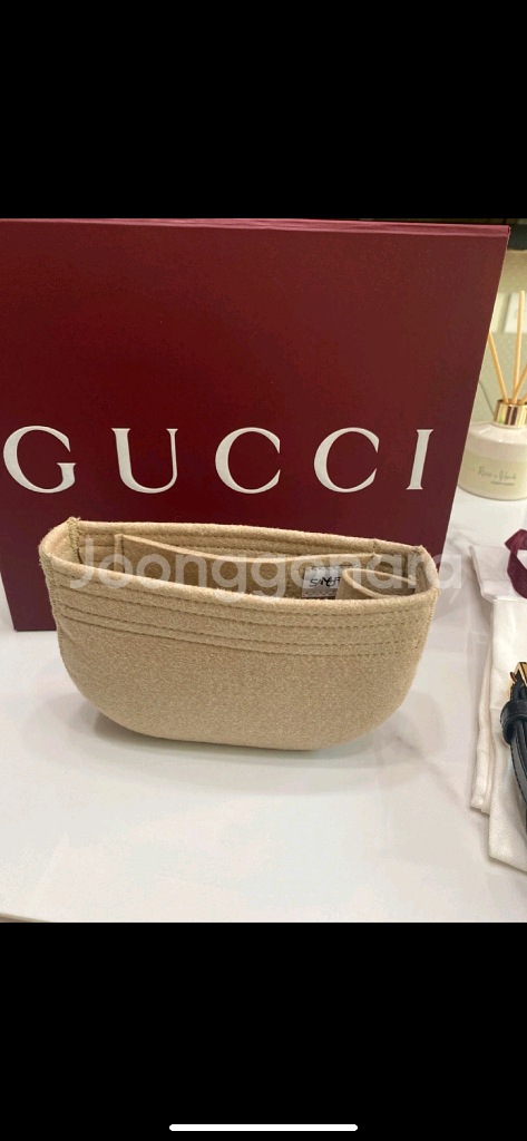 구찌 홀스빗 1955 탑 핸들백--5