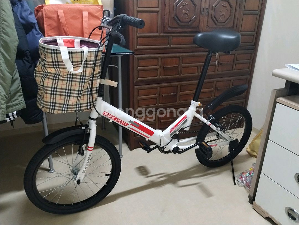 미니 벨로 자전거(안전모,펌프,가방 포함)--5
