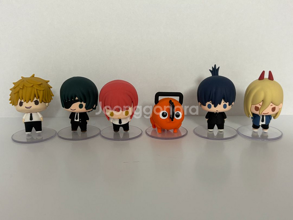 체인소맨 쵸코린 초코린 초코링 6종 풀세트 일괄--0