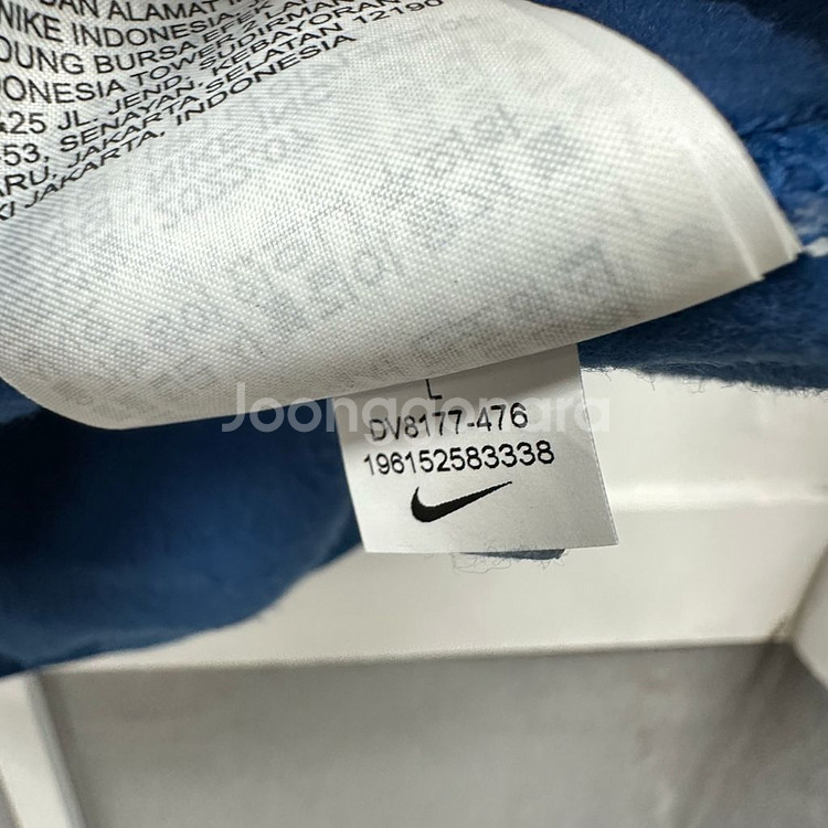 NIKE 나이키 멀티 스우시 기모 후드 티셔츠 L사이즈--9