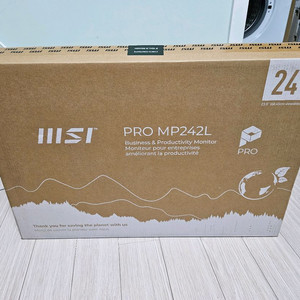 미사용 새것 24인치 FHD IPS 무결점 모니터