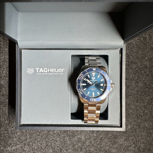 태그호이어 아쿠아레이서 쿼츠 청판 41mm 팝니다!