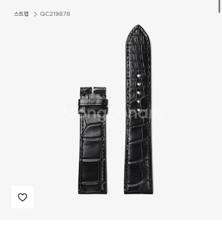구매) 예거 르쿨트르 스트랩 19/18, 버클--0