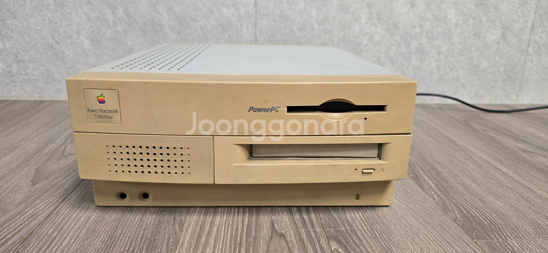 애플 파워 맥킨토시 레트로 컴퓨터 파워PC 7100--0