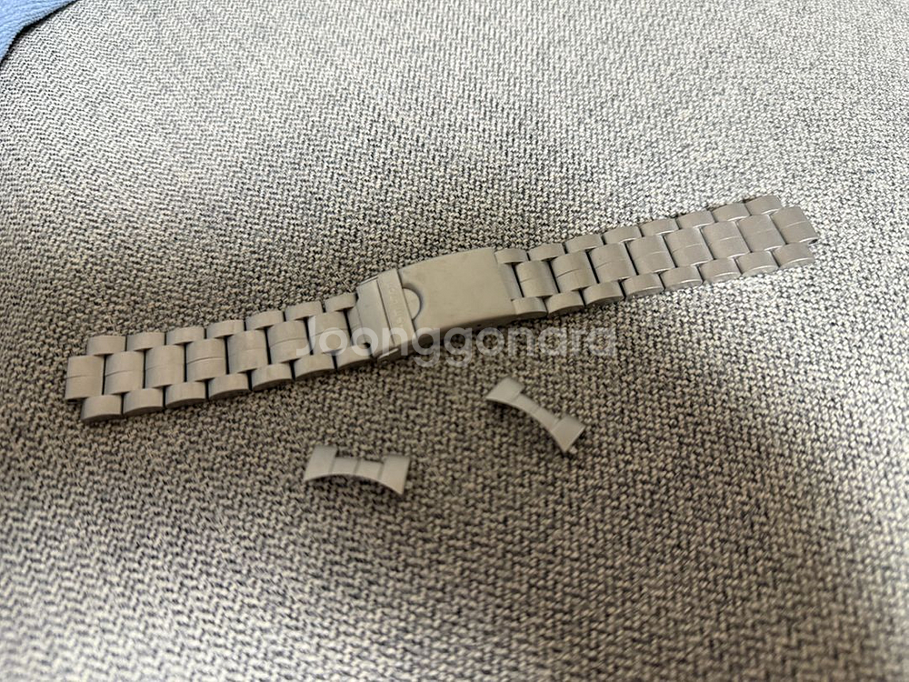 해밀턴 카키필드 매커니컬용 정품 메탈밴드 팝니다--0