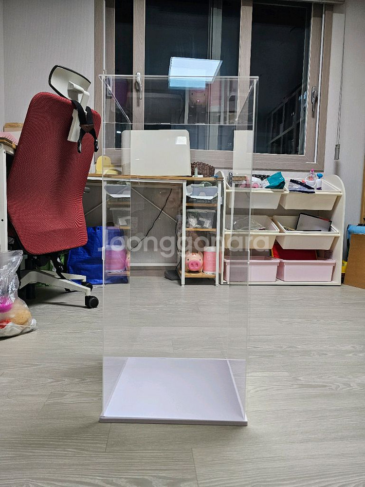 투명 대형 아크릴 진열장 (30x30x70)--0