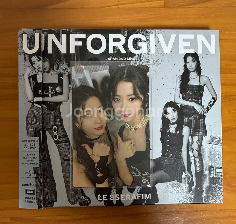 르세라핌 일본 앨범 unforgiven--1