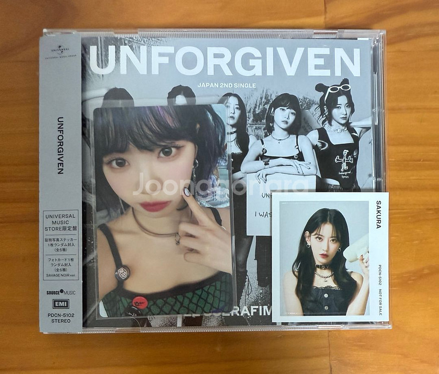 르세라핌 일본 앨범 unforgiven--2