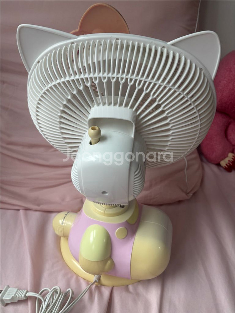 고전 키티 헬로키티 선풍기--1