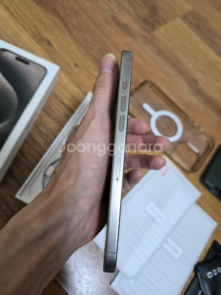 아이폰15 pro max 512GB 내츄럴--9