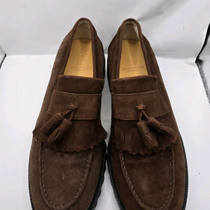 (롱템스 브라운 스웨이드 태슬 로퍼270)