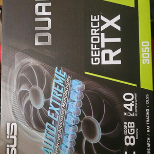 ASUS DUAL RTX 3050 V2 O8G그래픽카드