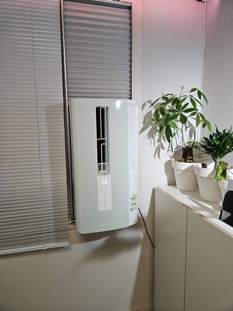 [창문형 에어컨] 삼성에어컨 저렴하게 팝니다 이미지