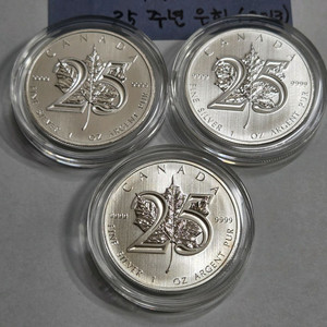 [은화] 캐나다 메이플 25주년 은화 (2013년)
