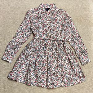 (정품) 폴로 신형 키즈 플로럴 벨트 셔츠 원피스 8세