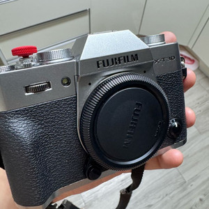 후지 x-t30ii 실버 렌즈미포함