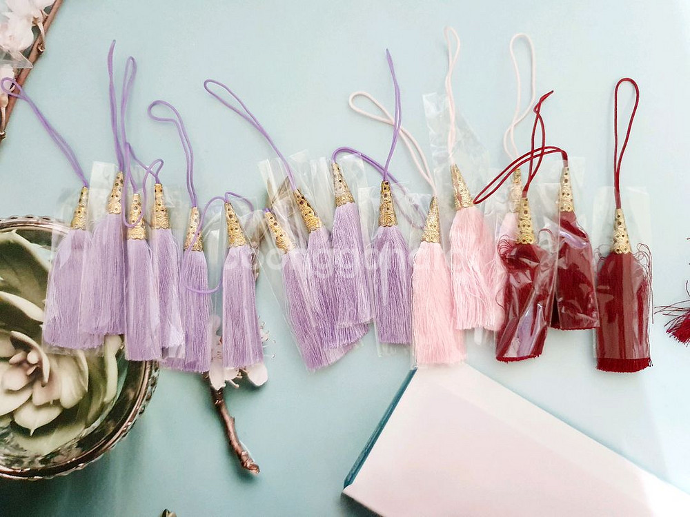 미니 태슬 노리개 16개--0