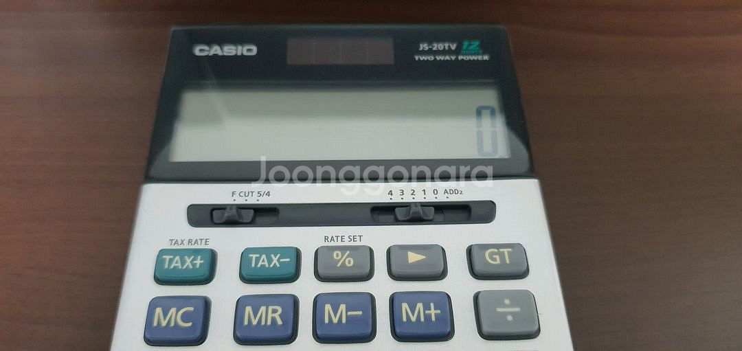 (빈티지) 카시오 JS-20TV (실버) 계산기--1