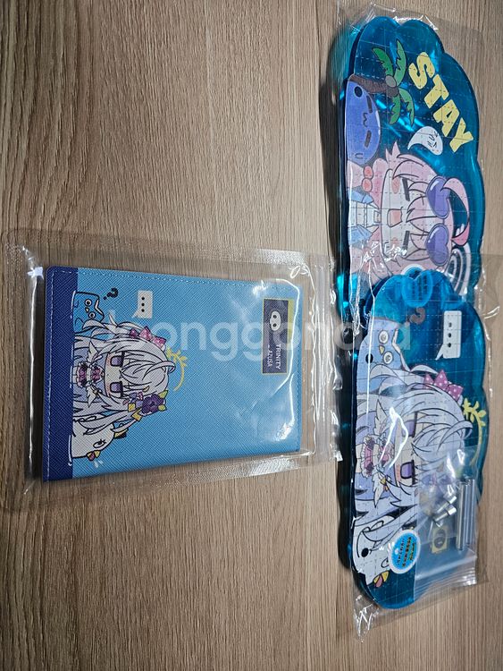 블루아카 2차 창작 아크릴스탠드 및 회지--3