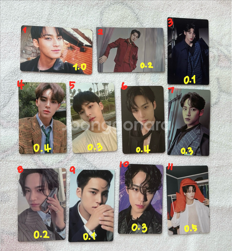 세븐틴 민규 포카--0