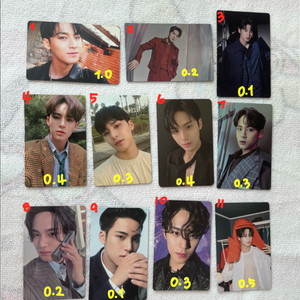 세븐틴 민규 포카