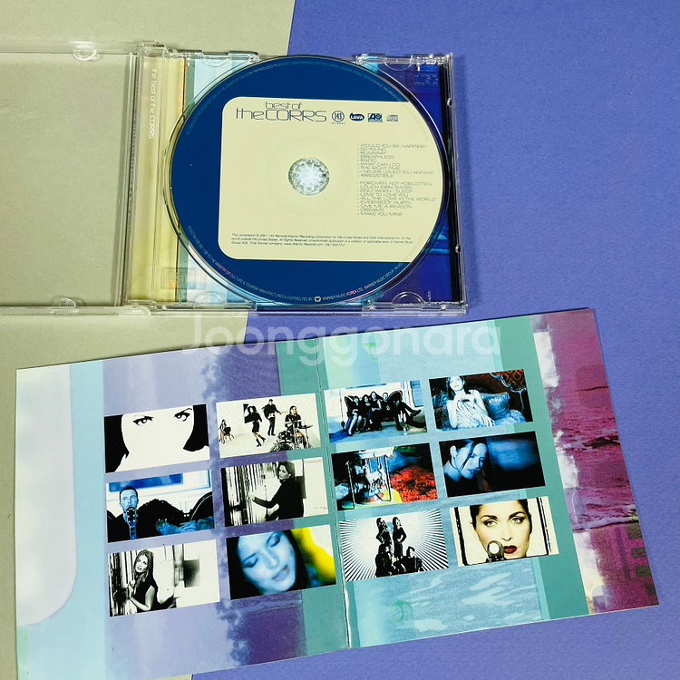 [중고음반/CD] 코어스 The Corrs 베스트앨범--6
