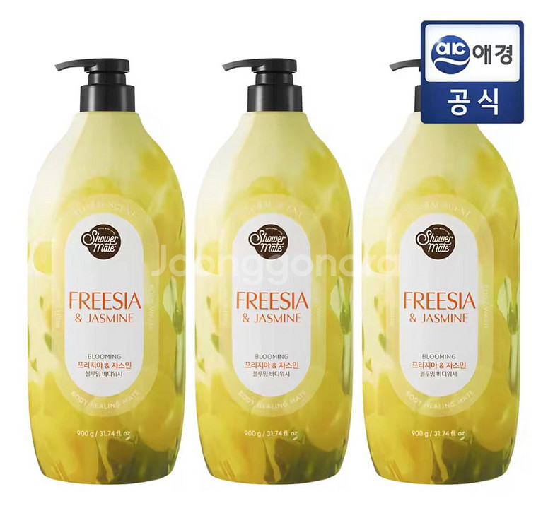 애경 샤워메이트 약산성 바디워시 3개--0
