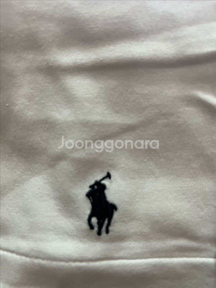 폴로 흰색 반팔티--4
