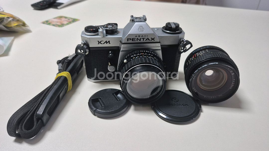 PENTAX KM 필름 카메라--0
