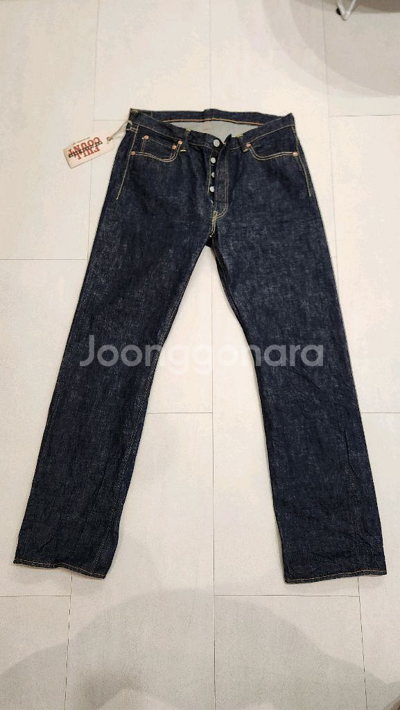 풀카운트 1101w 35x34 인디고블루 새상품--3