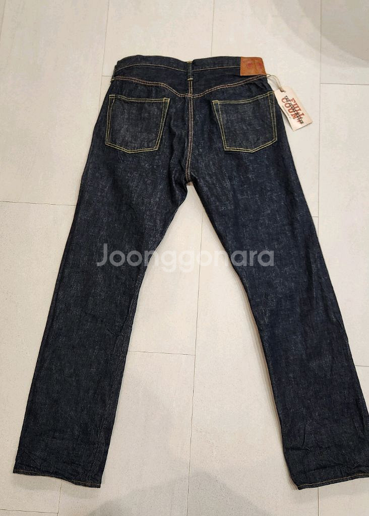풀카운트 1101w 35x34 인디고블루 새상품--4