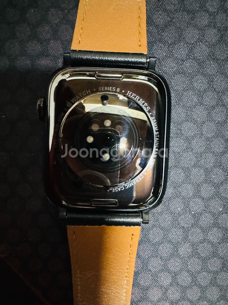 애플워치8 에르메스 누아르 45mm--1