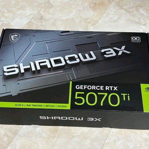 RTX 5070ti 새제품!!