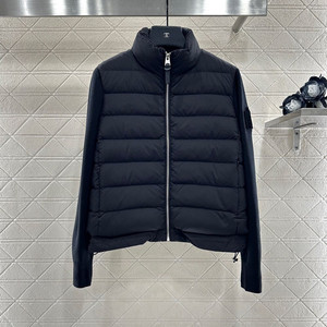 Moncler 여성용 니트 패딩 집업 자켓