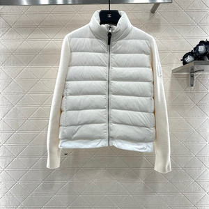 Moncler 여성용 니트 패딩 집업 점퍼 자켓
