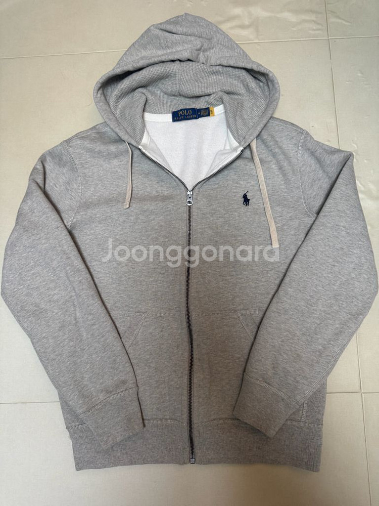 폴로 랄프로렌 기모 후드 집업 M--0