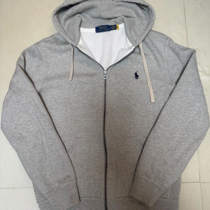 폴로 랄프로렌 기모 후드 집업 M