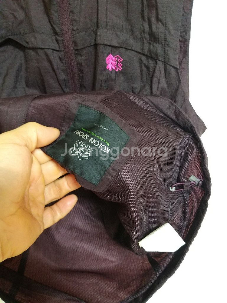 여성 코오롱스포츠 봄.가을 등산조끼 (85-90)--2