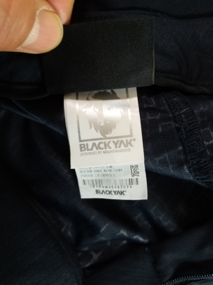 여성 블랙야크 봄.여름 등산바지 (스판30) 이미지