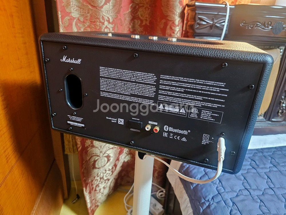 마샬 스탠모어2 정품 블루투스 스탠드 포함--3