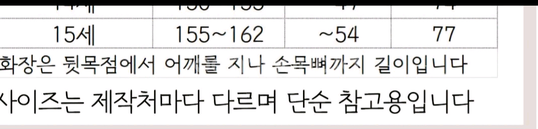 빨저회치 한복 15세/55~54--3