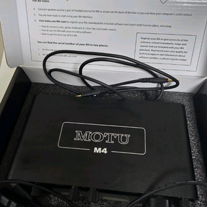MOTU M4 오디오인터페이스 새상품급