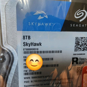 (신품반값)Seagate 씨게이트 SkyHawk 8TB