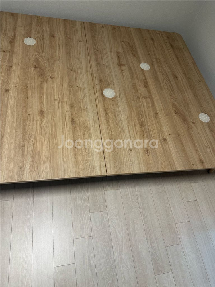 일룸 무헤드 침대 프레임 퀸--1